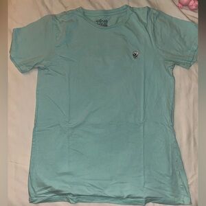 Blue Short Sleeve Crew Neck Tee